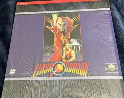 Flash Gordon (1980) Widescreen Laserdisc LD•RARE•in shrink - Image 1 of 2