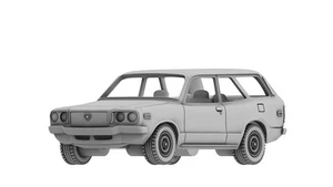 Veicolo stampato in 3D 1/72 Rx-3 versione freno tiro non verniciato - Foto 1 di 1