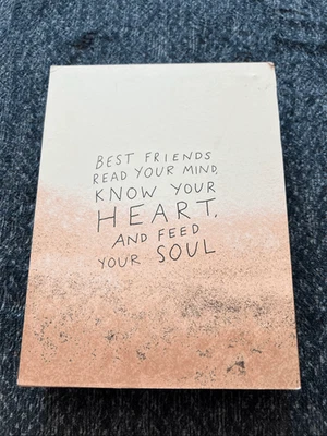 Open Road Best Friend Inspirational Plaque - Imagem 1 de 4