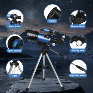 150X Professional Astronomical Telescope with High Tripod Adults Kids Gift - Picture 1 of 9