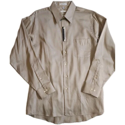 Camisa de vestir Geoffrey Beene sin hierro sin arrugas, manga larga Foto 1 de 3