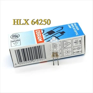2 PCS Osram 64250 HLX Halogen light bulb 6V 20W G4 NAED microscope bulb Project - Picture 1 of 5