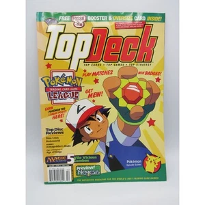 Top Deck Magazine Vol 2 Issue 2 Pokemon Trading Card League No Booster or Promo - Foto 1 di 12