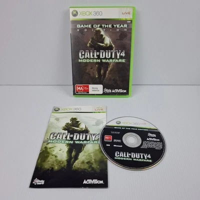 Call of Duty 4 Modern Warfare Xbox 360 Game of the Year Edition PAL Shooter FPS - Image 1 of 4