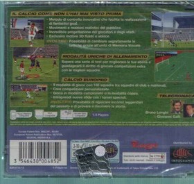 UEFA STRIKER sega ITALIANO dreamcast NEW SEALED pal dc calcio ORIGINALE o0