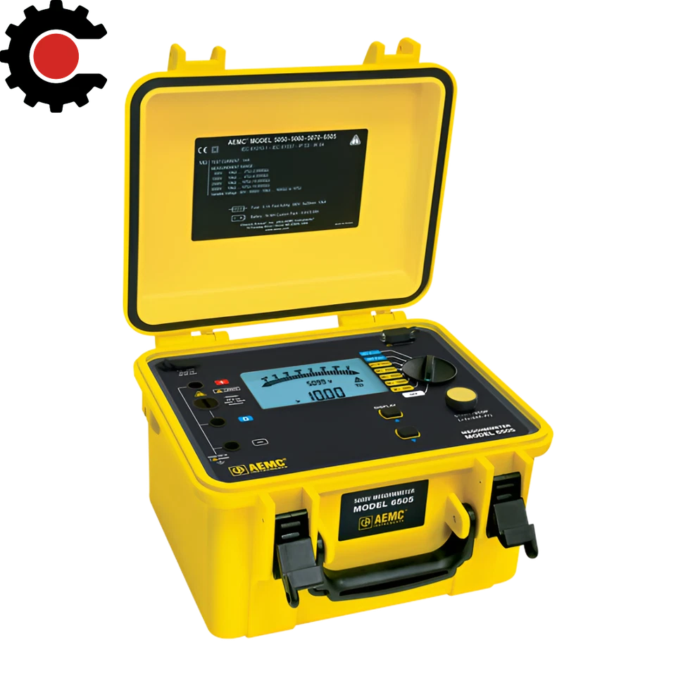 AEMC 6505 Megohmmeter Portable Insulation Tester Auto DAR PI - Image 1 of 1
