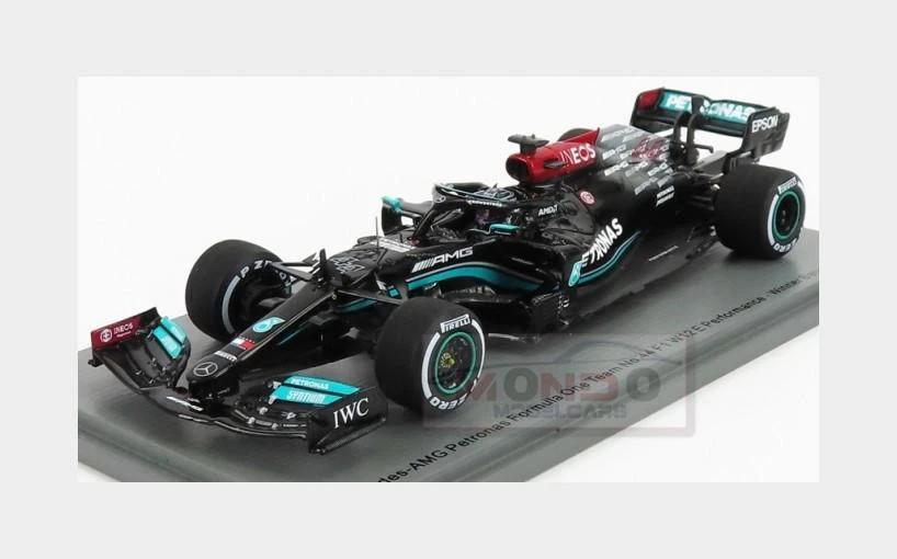 1:43 SPARK Mercedes Gp F1 W12 M12 #44 Winner Bahrain Gp 2021 Hamilton S7660 - Immagine 1 di 2