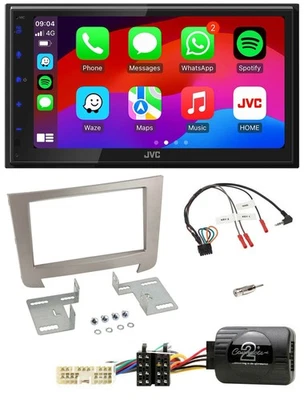 JVC Bluetooth USB Lenkrad 2DIN DAB Autoradio für SSangYong Rexton Telefontasten - Bild 1 von 4