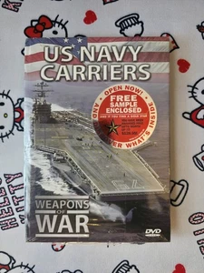 US Navy Carriers Weapons of War DVD US Navy Air Craft Carrier NEW & Sealed - Picture 1 of 1