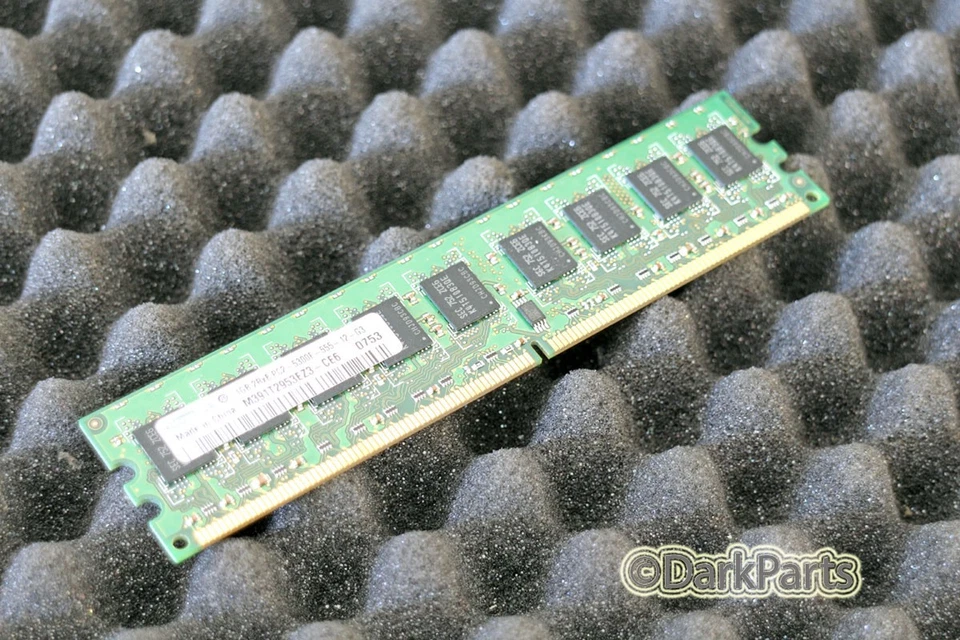 Samsung M391T2953EZ3-CE6 1GB Memory RAM PC2-5300E-555-12 PowerEdge 840 - Image 1 of 1