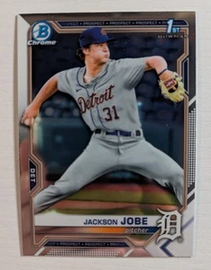 Jackson Jobe 2021 1st Bowman Chrome - Picture 1 of 2