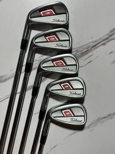 Titleist 755 Iron Set 3,5,7,8,9 Forged Heads Regular Flex Shafts Mens Golf LH - Picture 1 of 22
