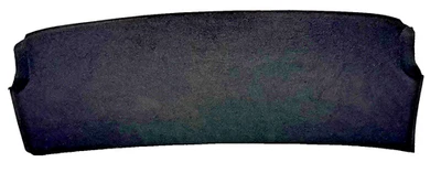 1984-1989 Chevrolet Corvette C4 верхняя панель приборной панели подушечка чехол черный без вырезов OER - Изображение 1 из 4