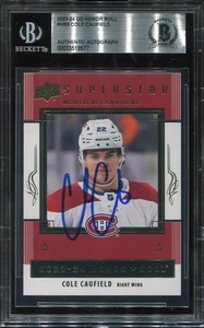 COLE CAUFIELD signed autographed 2023 UPPER DECK HONOR ROLL CARD BECKETT (BAS) - Picture 1 of 2