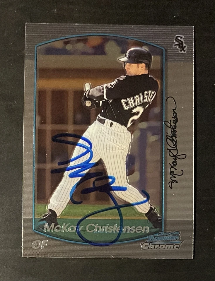 2000 Bowman Chrome #431 McKay Christensen Chicago White Sox Signed Card Auto - Image 1 of 1
