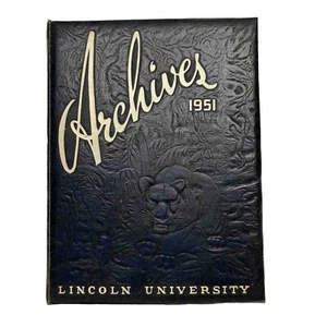 1951 Lincoln University Yearbook Jefferson City, MO Archives - Picture 1 of 16