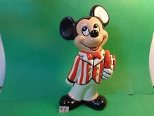 Mickey Mouse 9 1/8" Ceramic Figurine (Used/EUC)