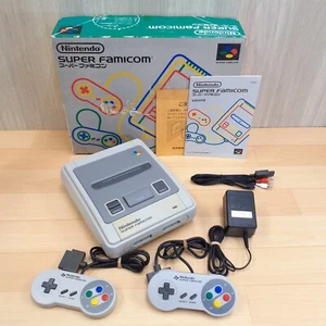 Consola Super Famicom Sistema Japonés en Caja Nintendo SHVC-001 con Manual SFB430 - Imagen 1 de 12
