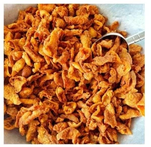 3X Crispy fried chicken skin, no fat, no oil, no rancid smell. Fried chicken - Picture 1 of 3