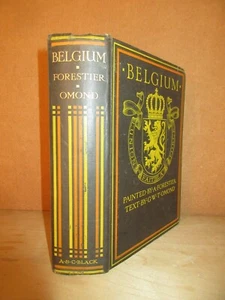 Belgium by G T W Omond, painted by A Forestier - A & C Black 1908. - Picture 1 of 3