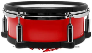 Envoltura para Roland vDrum Shell PD108 colección sólidos rojo - Imagen 1 de 4