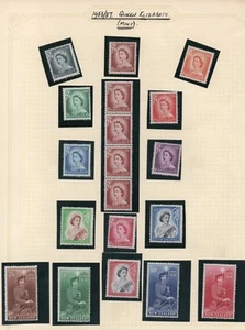 NEW Zealand 1953 set lightly hinged. - Picture 1 of 1