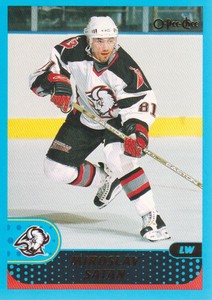 2001-02 O-Pee-Chee Hockey #103 Miroslav Satan