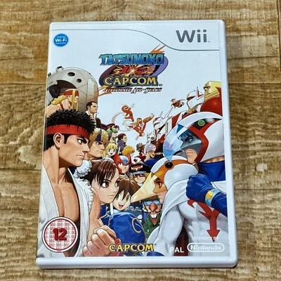 Tasunoko Vs Capcom - Ultimate All Stars Nintendo Wii Street Fighter Wii U - Image 1 of 4