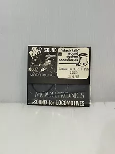 Modeltronics Stack Talk 1339 Stecker 1 Pin Neu - Bild 1 von 3