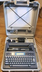 Casio CasioWriter CW-10 Portable Electric Typewriter Processor With Case CW-10A - Picture 1 of 10