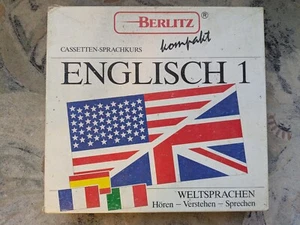 Sprachkurs Englisch 6 Kassetten mit Übungsbuch von Berlitz - Bild 1 von 6