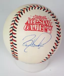 Barry Larkin Autographed Official 2000 MLB All-Star Baseball JSA COA - Picture 1 of 3