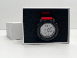 Skoda Monte Carlo Digital Armbanduhr schwarz rot 3U0050800A NEU & OVP - Bild 1 von 2