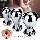 Heavy-Butt-Toy-Plug-Anal-Vaginal-Insert-Stainless-Metal-Jeweled-Stopper Sex-love