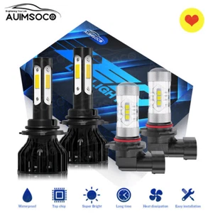 4x For Acura TL 2002 2003 LED Headlight High Low Beam Fog Light Bulbs Combo Kit - Bild 1 von 14