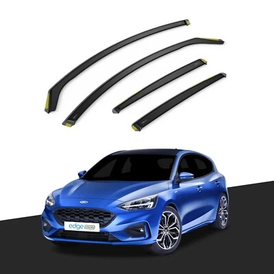 EDGEVISORS Deflettori eolici portellone 5 porte Ford Focus MK4 2018-up 4pz oscurati