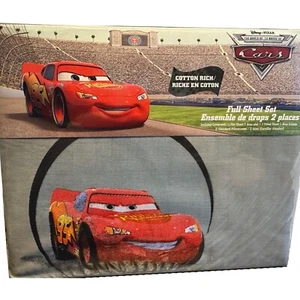 Nuevo Juego de Sábanas Completas Disney Pixar Cars 2 para Niños - Juego de Cama Multicolor 4 Piezas - Imagen 1 de 2