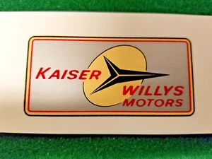 Kaiser Willys Decal 1950s - 1960s Water Slide like original - Picture 1 of 2