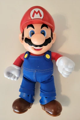 Figura Nintendo It's A Me Super Mario 12" pulgadas Talking Mario 2020 Jakks funcionando Foto 1 de 4