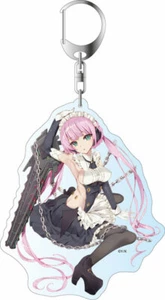 How NOT to Summon a Demon Lord Big Key Ring Rose - Picture 1 of 1