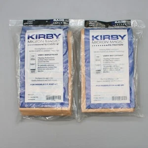 18 bolsas de vacío Kirby Micron Magic genuinas micro detención para G4/G5 197394 - SELLADAS - Imagen 1 de 7