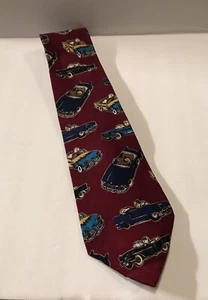 Peanuts Men’s  Tie Cool Wheels 52” Charlie Brown Snoopy - Picture 1 of 6