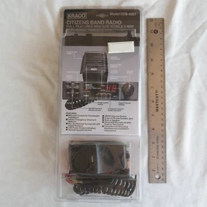 New Old Stock KRACO CB-Funkgerät Mini Größe Modell CCB-4007 Offroad 4x4 Citizens Band - Bild 1 von 6