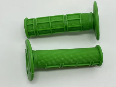 Gel soft Grips Universal Motorcycle for 7/8" 22mm Handle Bar throttle green pair - Image 1 of 4