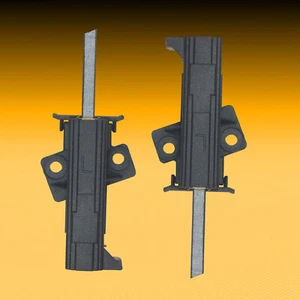 Cepillo de carbón carbón carbón motor pasadores de carbón Siemens WM 6143101, WM61431CH01 soporte "L" - Imagen 1 de 1
