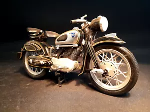 SCHUCO Standmodel Motorrad NSU 1:10 Biker Modellbau - Imagen 1 de 11