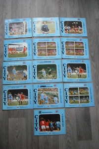 A JOB LOT OF 13 MANCHESTER CITY FC FOOTBALL PROGRAMMES 1978-79 - Picture 1 of 8