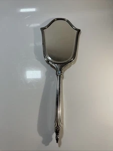 Espejo de mano victoriano vintage de plata esterlina Webster Company - Imagen 1 de 6