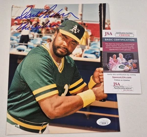 Dave Parker Signed 8x10 photo with jsa coa CE03550 - Picture 1 of 1