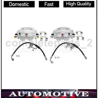 Front Brake Calipers Brake Hose Line Fits 2007 Cadillac Escalade Escalade ESV - Image 1 of 4